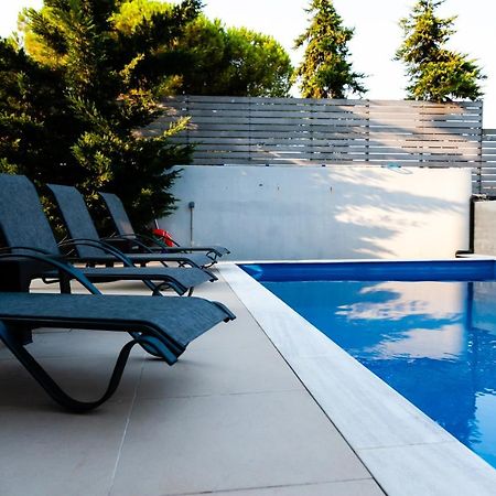 Seaview Pool Villa Near Beach And Athens Airport Pórto Ráfti Esterno foto
